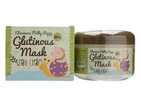 [Elizavecca] Крем-маска для лица НОЧНАЯ/УЛИТОЧНЫЙ МУЦИН Milky Piggy Glutinous 80% Mask, 100 гр