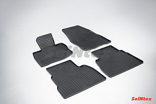 Коврики в салон Seintex "СЕТКА" HONDA CIVIC VIII HATCHBACK 5D, 2006-2012, с перемычкой
