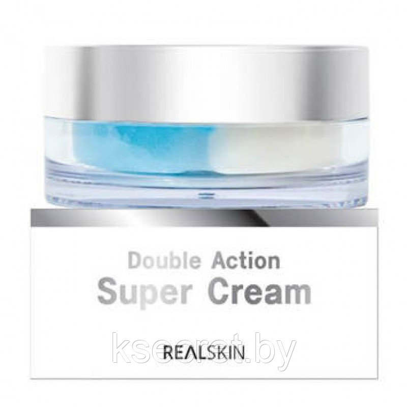 ДВОЙНОЙ КРЕМ ДЛЯ УВЛАЖНЕНИЯ И ПИТАНИЯ Realskin Double Action Super Cream - фото 2 - id-p139713485