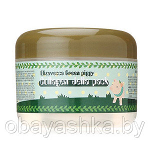 [Elizavecca] Маска для лица ЛИФТИНГ/КОЛЛАГЕН Green Piggy Collagen Jella Pack, 100 мл - фото 1 - id-p139713560