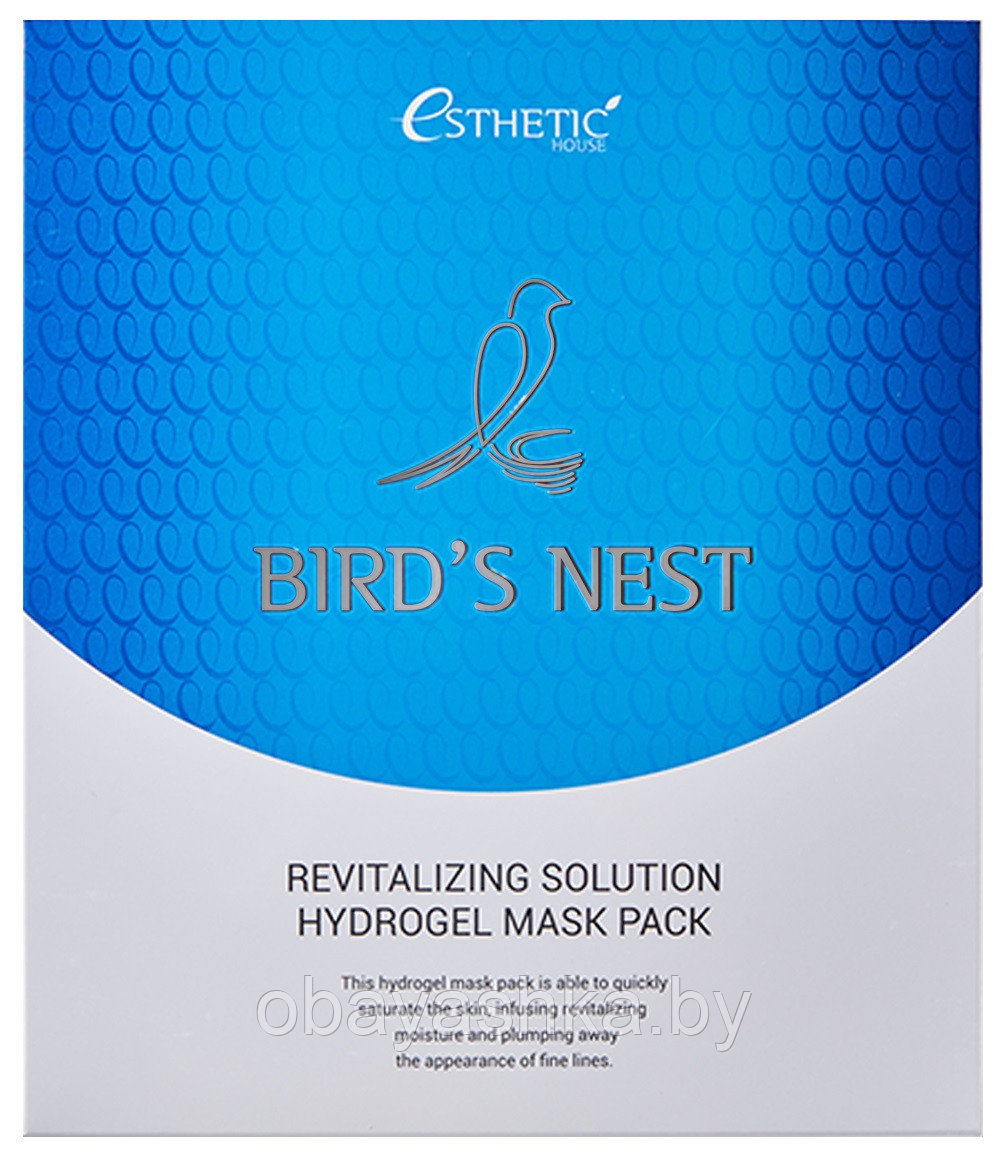 Гидрогелевая маска для лица ЛАСТОЧКИНО ГНЕЗДО Bird's Nest Revitalizing Hydrogel Mask Pack, 1 шт - фото 1 - id-p139714354