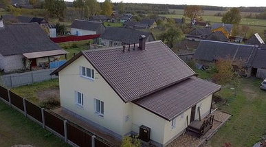 Металлочерепица в покрытии Стальной шёлк, фото 2