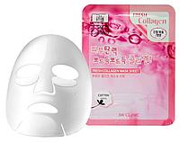 [3W CLINIC] Тканевая маска для лица КОЛЛАГЕН Fresh Collagen Mask Sheet, 1 шт