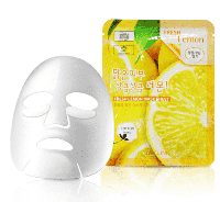 [3W CLINIC] Тканевая маска для лица ЛИМОН Fresh Lemon Mask Sheet, 1 шт