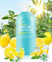 EVAS Pedison Гель для душа ЛИМОН и МЯТА DEO DE Body Cleanser 750 мл