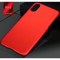 Для Apple iPhone X / iPhone 10 Пластиковый чехол-накладка Knight красный