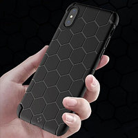 Для Apple iPhone X / iPhone 10 Силиконовый чехол-накладка TOTUDESIGN Shockproof Protective чёрный