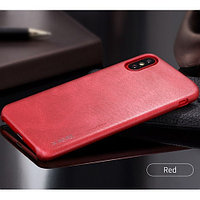 Для Apple iPhone X / iPhone 10 Чехол-накладка Pipilu X-Level серия Vintage красный
