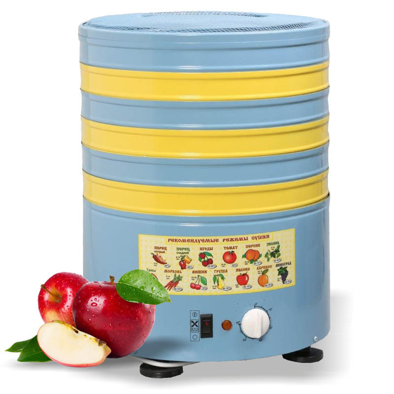 Сушилка "Элвин СУ-1" (6 поддонов, 800 Вт) для овощей и фруктов - фото 5 - id-p123235968