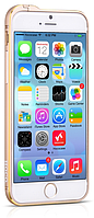 Для iPhone 6 (4,7) алюминевый бампер Hoco Blade series Fedora golden