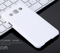 Для Samsung Galaxy E5 SM-E500 Чехол-накладка Metallic, белый