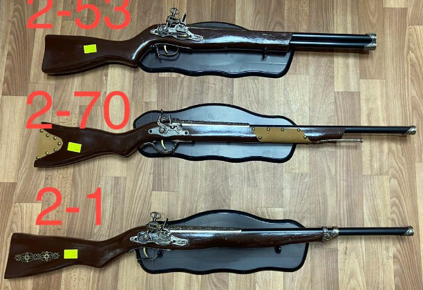 Декоративное сувенирное оружие мушкет-зажигалка на стену 85 см - фото 1 - id-p139689556