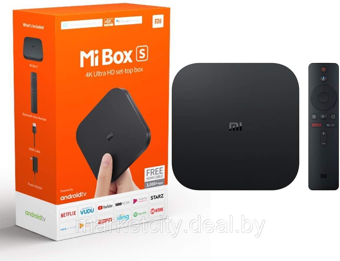 ТВ приставка Xiaomi Mi Box S EU - фото 1 - id-p139717448