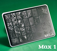 Пластина для стемпинга Art-A MAX 01-34