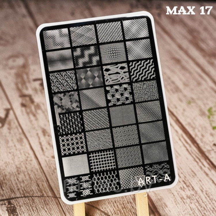 Пластина для стемпинга Art-A MAX 17-43 - фото 1 - id-p139744924