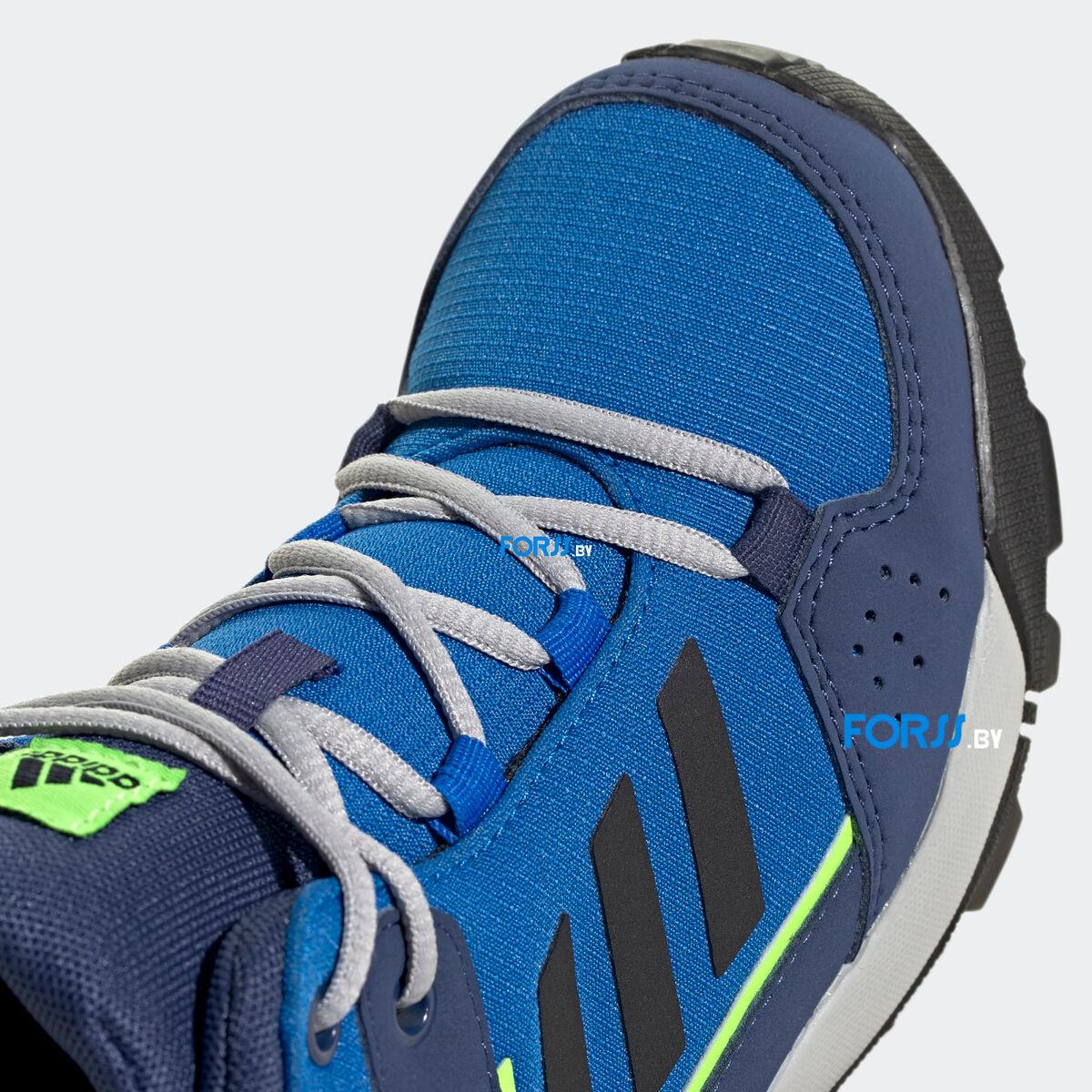 Ботинки Adidas TERREX HYPERHIKER K СИНИЕ - фото 3 - id-p139747978