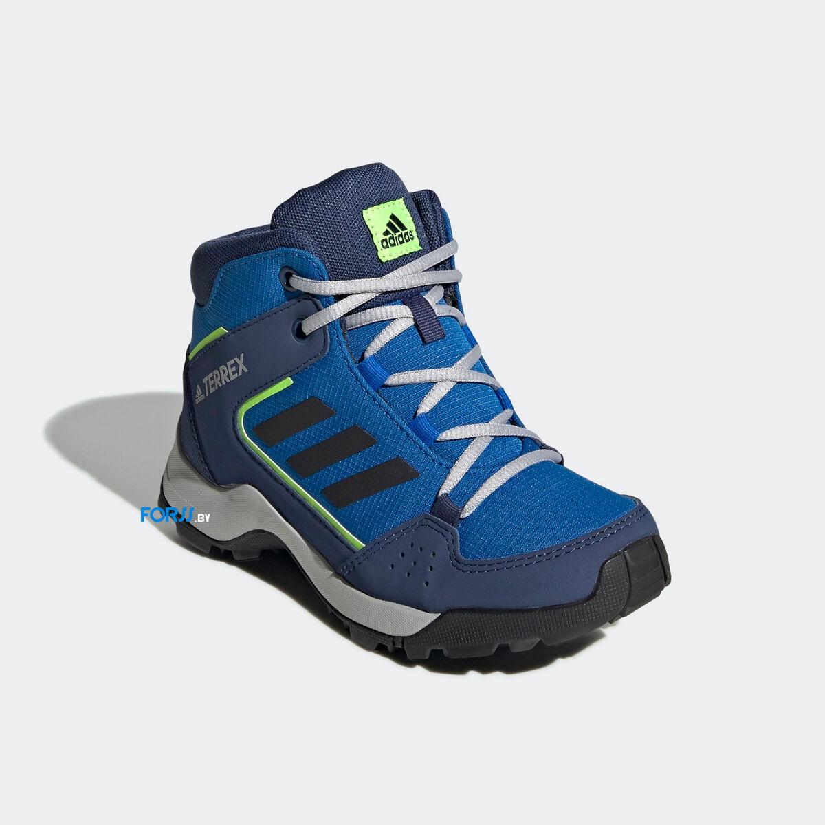 Ботинки Adidas TERREX HYPERHIKER K СИНИЕ - фото 6 - id-p139747978