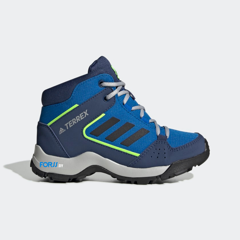 Ботинки Adidas TERREX HYPERHIKER K СИНИЕ - фото 1 - id-p139747980