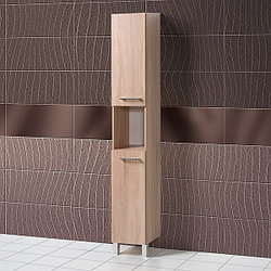 Шкаф-пенал для ванной «Акваль Женева», 30 см.