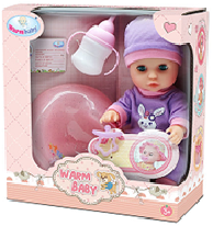 Кукла пупс "Warm Baby", арт. WZJ032A-4