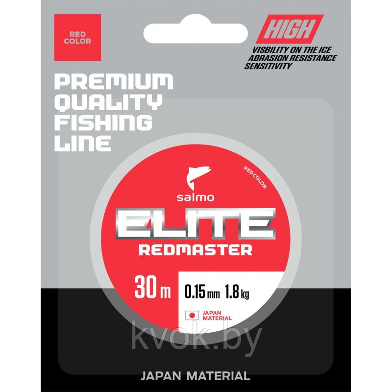 Леска монофильная Salmo Elite REDMASTER 30 м