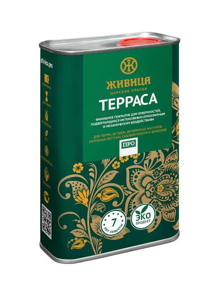 Масло по дереву Терраса «Живица-ПРО» 1л.