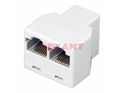 Разветвители RJ-45 с 1 на 2 (пара) - 5bites LY-US027 (RJ-45 8P8C F-2F) - фото 2 - id-p139780625