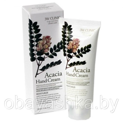 [3W CLINIC] Крем для рук АКАЦИЯ Acacia Hand Cream, 100 мл - фото 1 - id-p139807476