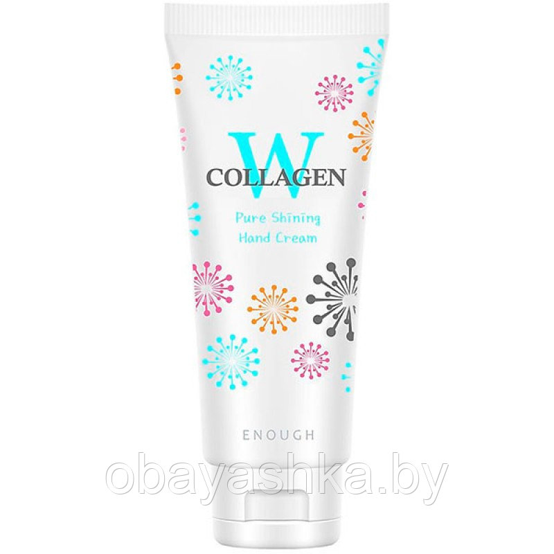 [ENOUGH] Крем для рук КОЛЛАГЕН W Collagen Pure Shining Hand Cream, 100 мл - фото 1 - id-p139807668