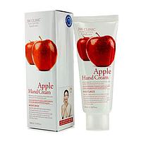 Крем для рук увлажняющий с экстрактом ЯБЛОКА Apple Hand Cream, 100 мл [3W CLINIC]