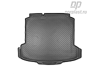 Коврик в багажник для Volkswagen Polo (2010-2020) седан / Фольксваген Поло (Norplast)