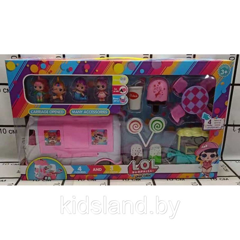 Игровой набор " LOL машина мороженого", арт PC2348 - фото 3 - id-p139809796