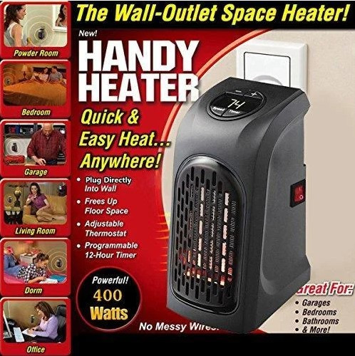 Портативный обогреватель Handy Heater с пультом управления (400W) - фото 3 - id-p137297732