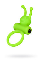 Эрекционное кольцо на пенис A-Toys by TOYFA, зеленый, 3,1 см