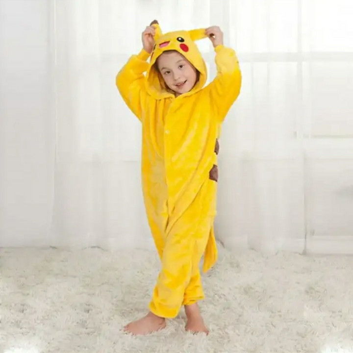 Детская пижама-кигуруми "Покемон Пикачу" - фото 2 - id-p134946432