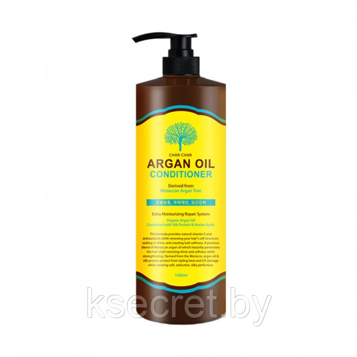 Кондиционер для волос АРГАНОВЫЙ Argan Oil Conditioner, 500 мл [Char Char] - фото 1 - id-p139829080