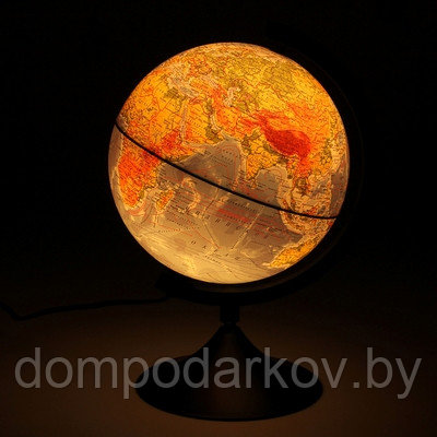 Глoбус физико-политический «Классик», диаметр 210 мм, с подсветкой - фото 2 - id-p139837276