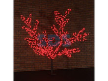 Светодиодное дерево "Сакура" высота 1,5м, диаметр кроны 1,8м, IP 65.Красный