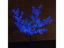 Светодиодное дерево "Сакура" высота 1,5м, диаметр кроны 1,8м, IP 65.Синий