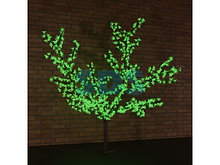 Светодиодное дерево "Сакура" высота 1,5м, диаметр кроны 1,8м, IP 65.Зеленый