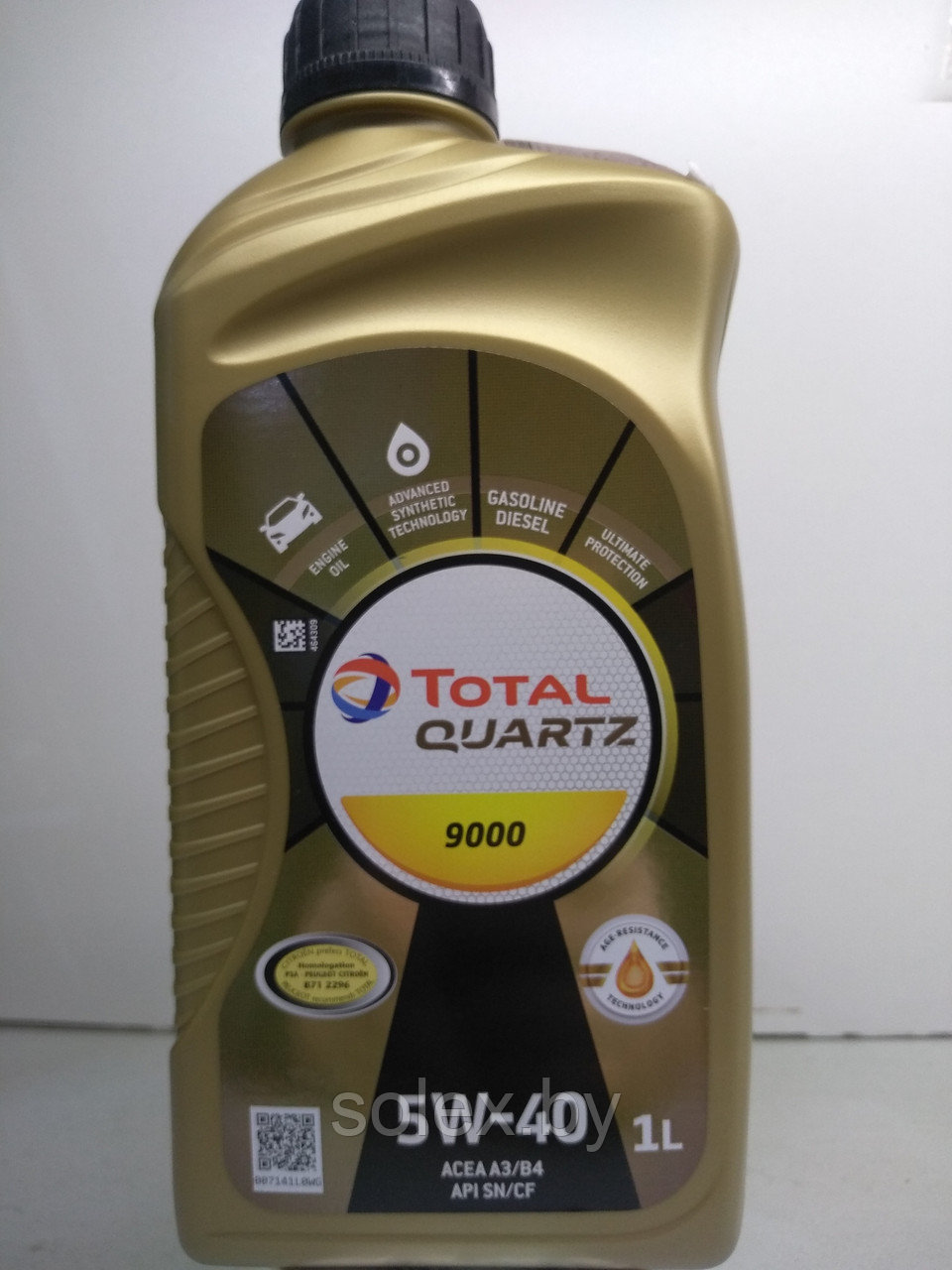Синтетическое моторное масло Total 5W40 1L