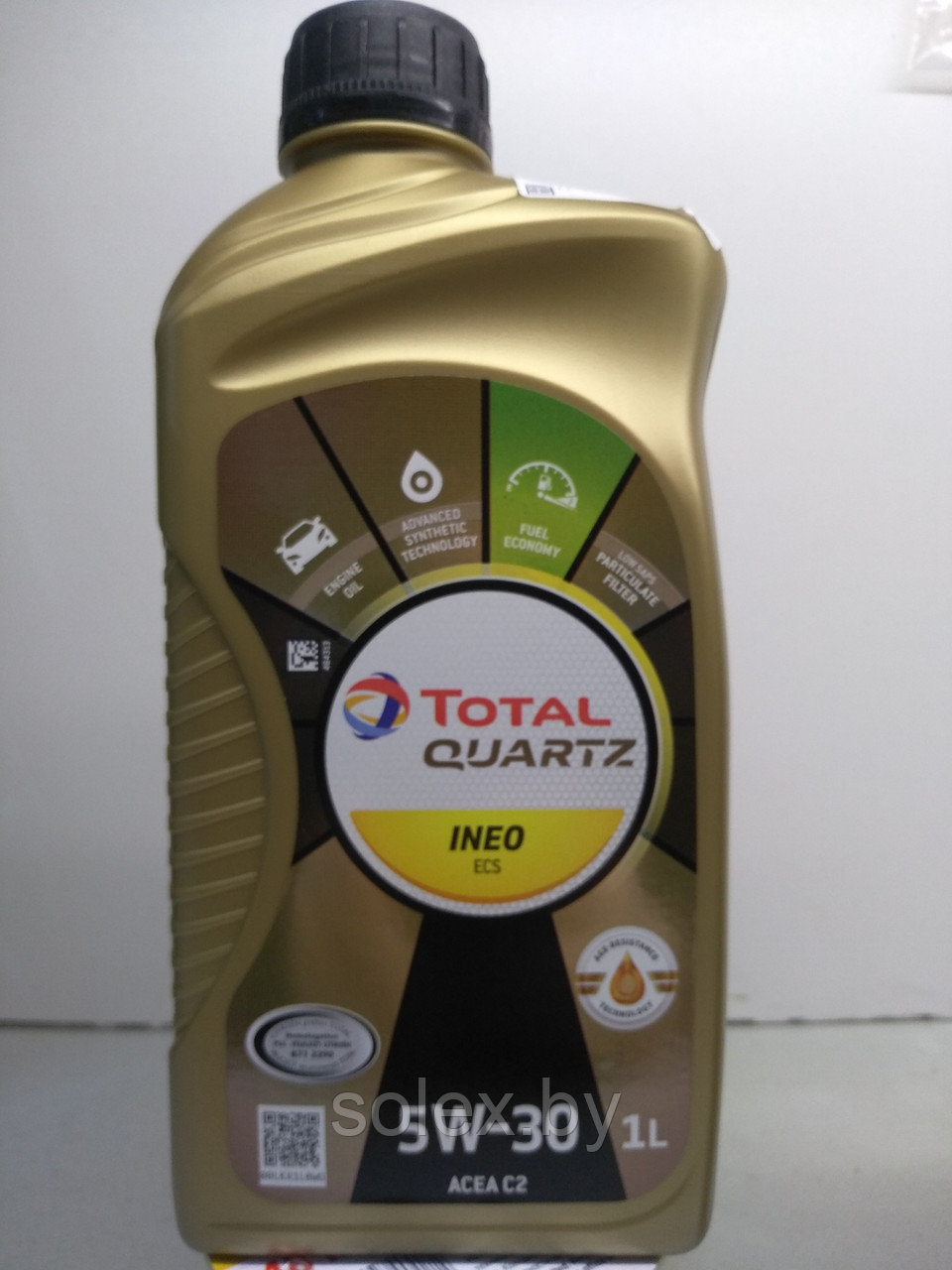 Синтетическое моторное масло Total Quartz 5W30 Ineo ECS 1L - фото 1 - id-p50499999