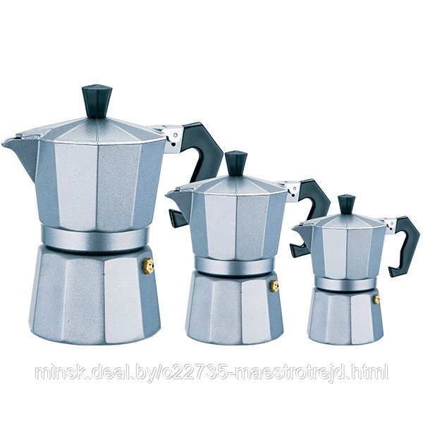 Гейзерная кофеварка на 6 чашек Mr-1666-6 Maestro - фото 1 - id-p10833281