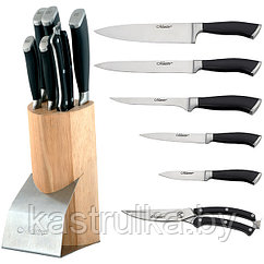 Набор ножей из нержавеющей стали(7 предметов) Mr-1421 Maestro