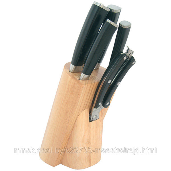 Набор ножей из нержавеющей стали(7 предметов) Mr-1424 Maestro - фото 1 - id-p10833336