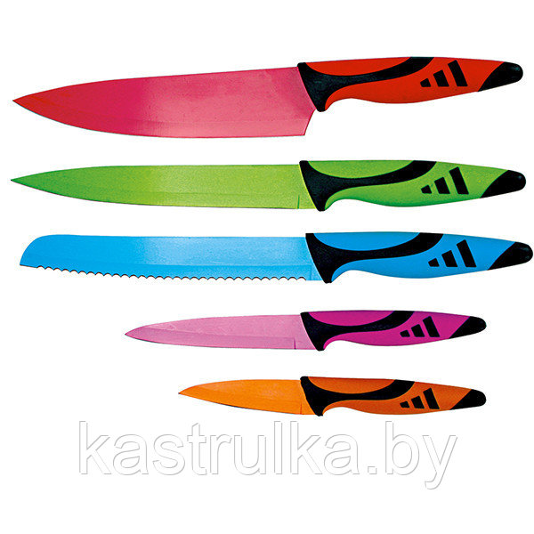 Набор ножей из нержавеющей стали(5 предметов) Mr-1430 Maestro - фото 1 - id-p10833341