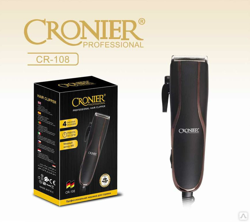 Триммер для стрижки волос Cronier CR-108