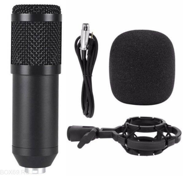 Студийный конденсаторный микрофон - BM 800, с держателем, фото 1
