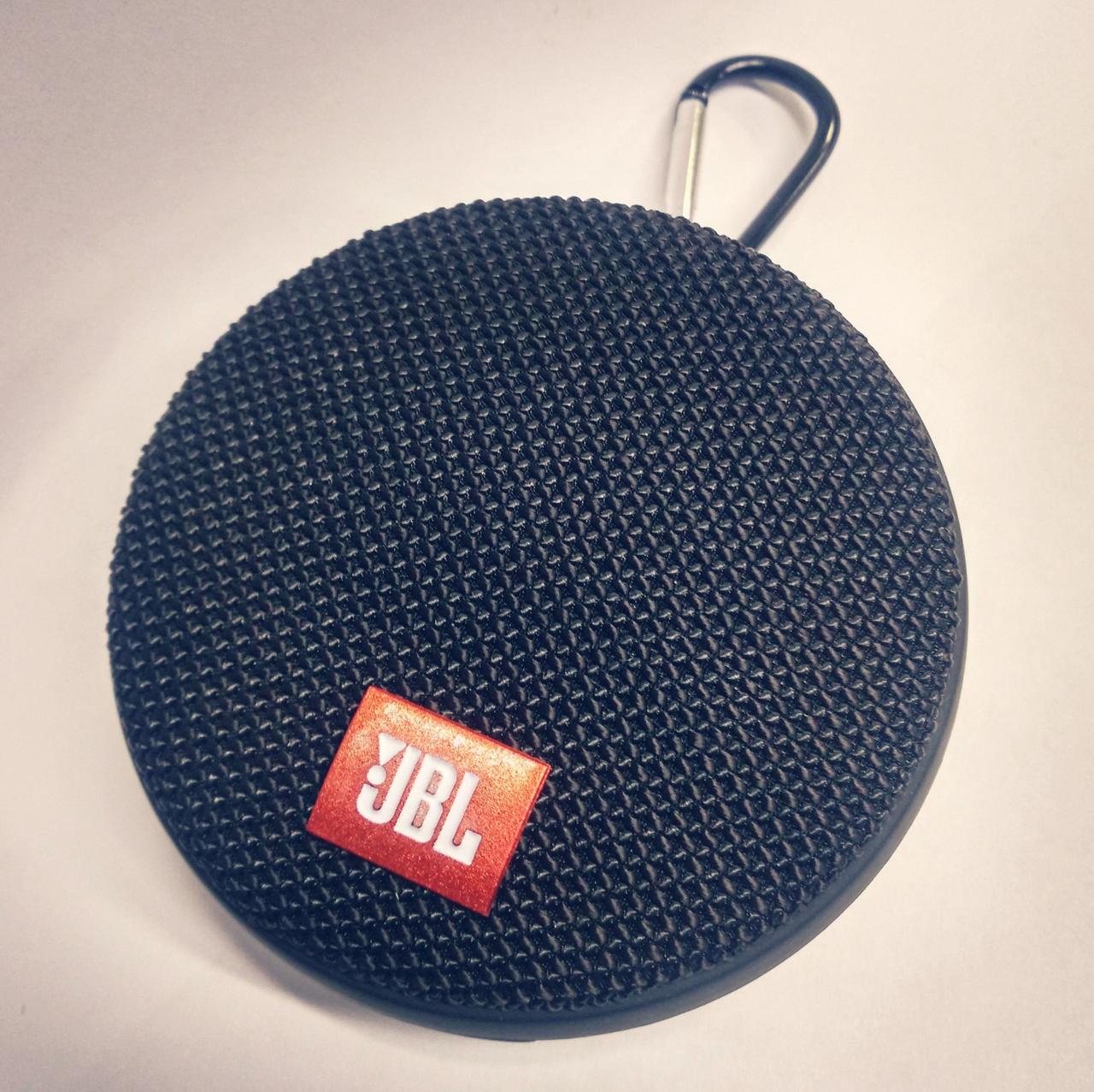 Портативная колонка JBL Clip2 Высококачественная Копия (черная)