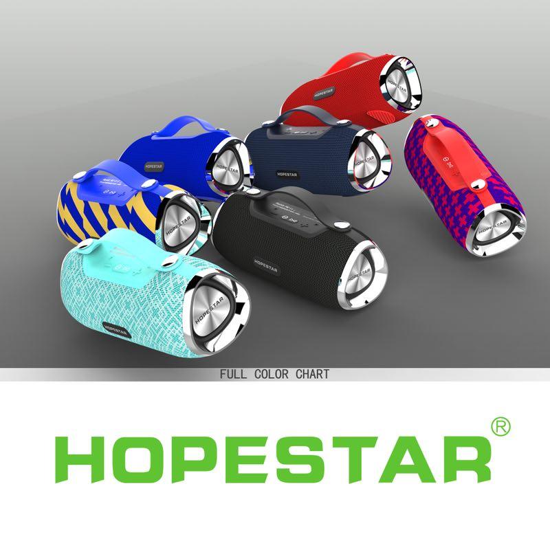 Портативная стерео колонка Hopestar H-40 (Bluetooth, TWS, MP3, AUX, Mic)